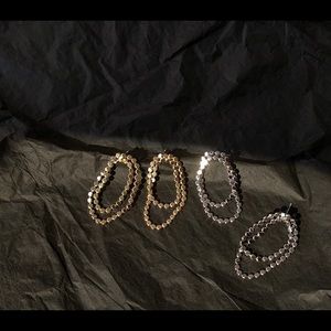 Fashion Earring/ S925 Silver Needle/ 14K Gold Plated